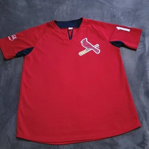 St. Louis Cardinals Game Giveaway Jersey Shirt Size XL Zip Shirt #12 SGA - Picture 1 of 6