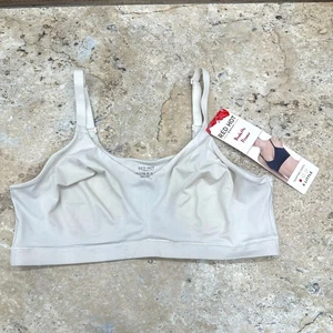 Red Hot Spanx Bralette Damen Größe 1X cremeweiß ohne Bügel BH 10222R neu mit Etikett - Bild 1 von 9