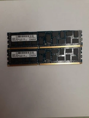 Kingston 16GB (2x8GB) 2Rx4 RAM PC3L-10600R Server RAM KP9RN2-HYC - Image 1 of 3