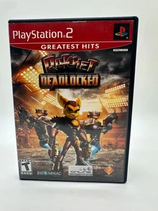 Ratchet Deadlocked (Sony Playstation 2, 2009) PS2 CIB- TESTED & WORKS - Picture 1 of 5