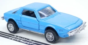 Diecast Fiat X1/9 Sports Car Light Blue w/Opening Doors CF 305 1/64 Scale - Picture 1 of 2