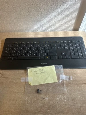 Logitech K800 (Y-R0065) Illuminated Wireless Keyboard - w/o dongle Free Shipping - Photo 1/4