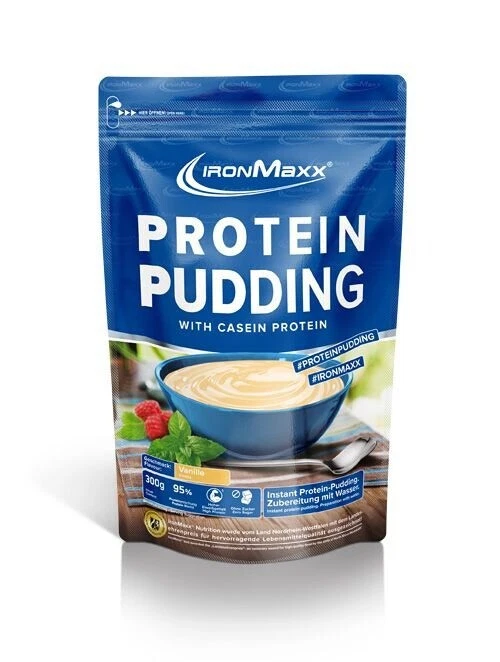 IronMaxx Protein Pudding, 300 g Beutel, Vanille - Bild 1 von 1