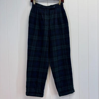 Pantalones de Colección Girgio Sant Angelo Mujer Academia Oscura Lana Puños Talla 10 Preppy Foto 1 de 4