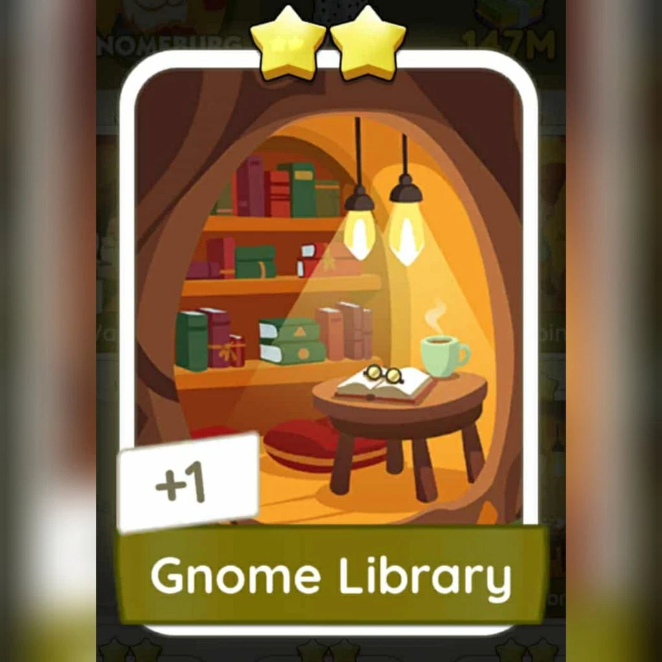 1 x Gnome Library sticker (⭐⭐) set 5 - Mono_poly_ Go sticker (Fast send) - Image 1 of 1