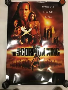 Scorpion King Filmposter doppelseitig Original Filmposter mit The Rock - Bild 1 von 1