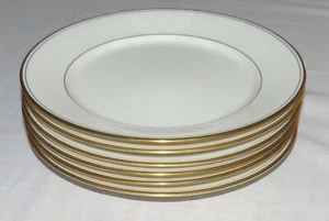 Gorham Elegance Gold SIX 8.1/4 inch Salad Plates - Picture 1 of 5