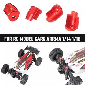 Protezione ammortizzatore superiore in alluminio per 1/14 1/18 ARRMA GRANITE TYPHON MOJAVE GROM RC auto - Foto 1 di 6
