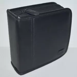 32 Capacity Case Logic Disc Leather Holder CD DVD Games Portable Storage Wallet - Picture 1 of 3