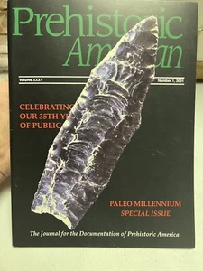 PREHISTORIC American 2001 No. 1 Vol XXXV Paleo Millennium Special Issue - Picture 1 of 14