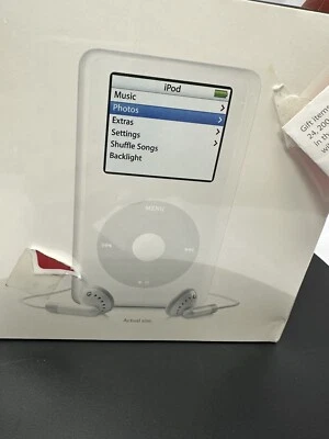🍏 VINTAGE SEALED BRAND NEW APPLE IPOD 4TH GEN CLASSIC 40GB M9585 2004 NOS MP3 - Image 1 of 4