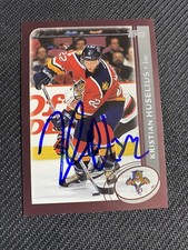 2002-03 Topps Hockey #86 Kristian Huselius Autograph Florida Panthers Auto
