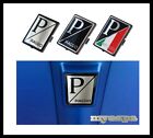Vespa PX 80 125 150 200 Lusso, Piaggio Emblem 37x46 mm Viereck Kaskade - schwarz
