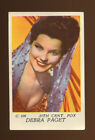 1956 Dutch Gum "G" Set w/ Studio 109 Debra Paget Film Movie Actress Cinema Card