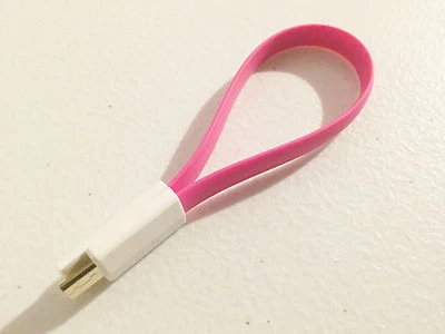 MAGNÉTICO 8" MACARRÃO PLANO USB carregador de dados cabo micro PARA samsung galaxy s6 s7 - Imagem 1 de 3