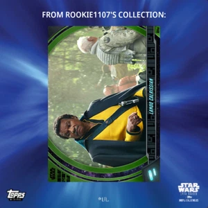 Topps Star Wars Card Trader - Rise of the Resistance Green Base Lando Carlissian - Imagen 1 de 1