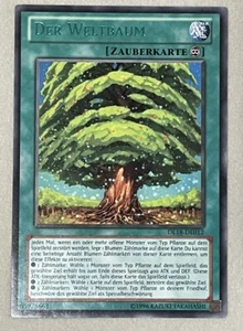 The World Tree (Green) (GERMAN) - Duelist League Promo DL18-EN012 DE012 Yugioh - Picture 1 of 6
