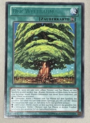 The World Tree (Green) (GERMAN) - Duelist League Promo DL18-EN012 DE012 Yugioh - Image 1 of 4