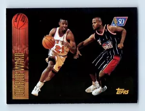 1996-97 Topps Charlie Ward Rookie New York Knicks #165 - Picture 1 of 2