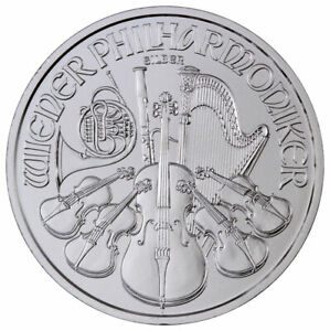 2022 Austria 1 oz Silver Philharmonic €1.50 Coin GEM BU SKU66578 