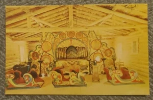 Music Hall w Organ At Nevada City Montana Postcard - Picture 1 of 2