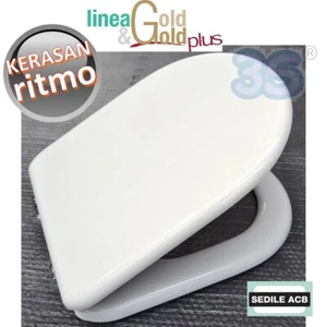 Sedile per wc RITMO Kerasan anima in legno - ACB linea GOLD - Imagen 1 de 6