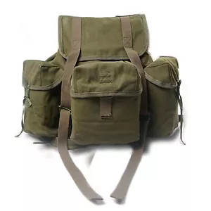 Repro Vietnam War US Army Military Field Backpack Canvas Shoulder Pack Bags Men - Picture 1 of 9