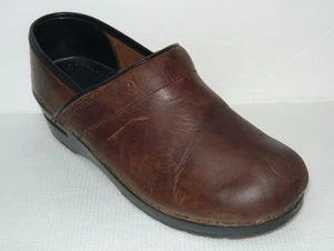 Zuecos profesionales de cuero marrón DANSKO para mujer talla EU 39/8,5-9 - Imagen 1 de 8