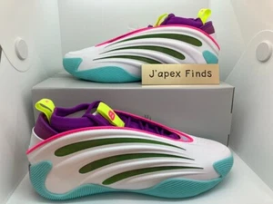 Jalen Williams x Adidas Harden Vol.9 JQ4003 White Lucid Lime Pink Herren Größe - Bild 1 von 12