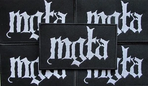 MGŁA -- Official Woven Patch / Kriegsmaschine Uada Plaga Cult Of Fire Batushka - Picture 1 of 2