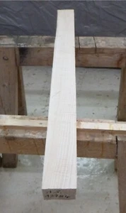 Esche Drechselholz Schnitzholz Kantel Balken massiv schnitzen 76x7x6cm,13784 - Bild 1 von 2