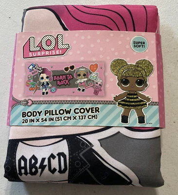 L.O.L. Capa de travesseiro Surprise Body 20 pol x 54 pol - Imagem 1 de 2