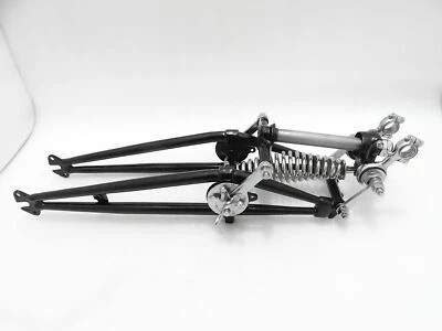 CONJUNTO HORQUILLA VIGA DELANTERA TRIUMPH 5T SPEEDTWIN T100 PINTADA NEGRA  Foto 1 de 4