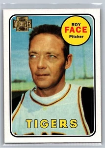 2001 TOPPS ARCHIVES BASEBALL 345 ROY FACE TIGERS - Picture 1 of 2