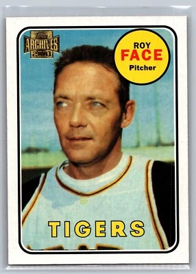 2001 TOPPS ARCHIVES BASEBALL 345 ROY FACE TIGERS - Image 1 of 2