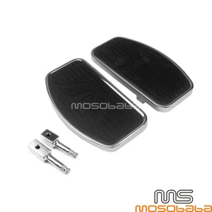 Adjustable Motorcycle Rider Floorboards For Honda Shadow VT750 VT400 04-12 Front - Picture 1 of 7