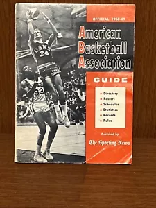 1968-69 ABA The Sporting News Guide - Picture 1 of 2