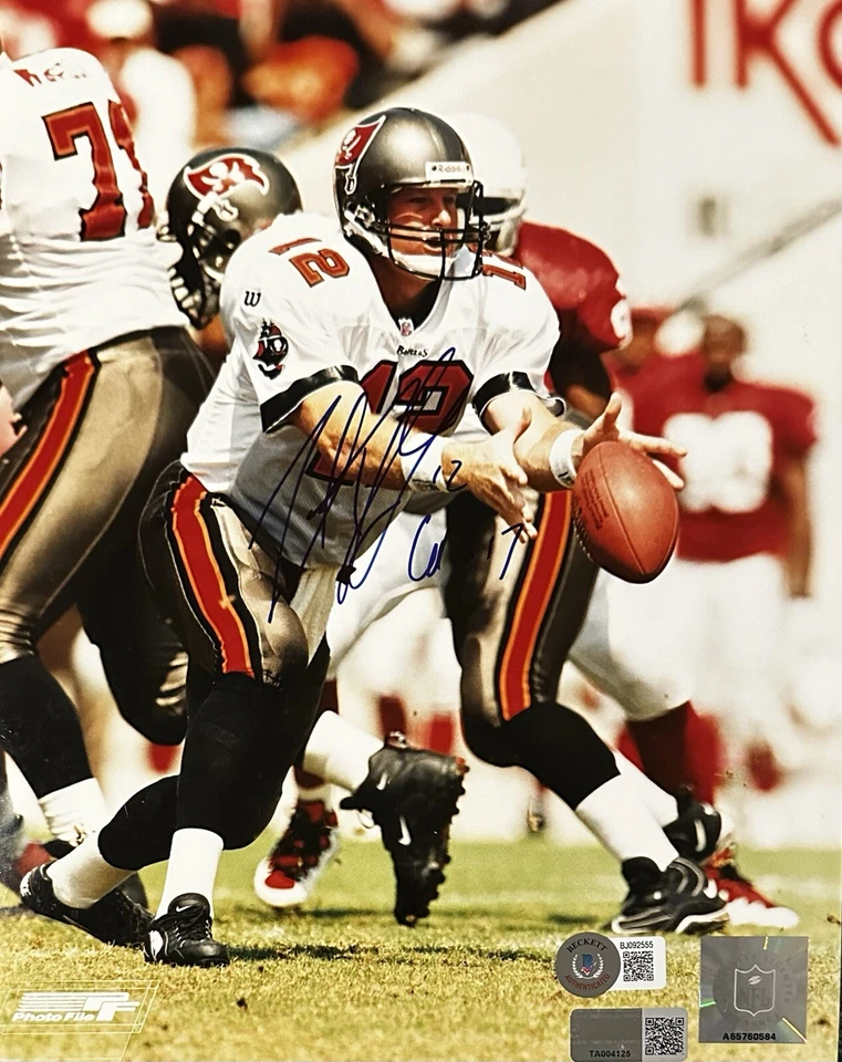 TRENT DILFER SIGNED BALTIMORE RAVENS 8X10 PHOTO BAS BECKETT COA TAMPA BAY BUCS - Image 1 of 1