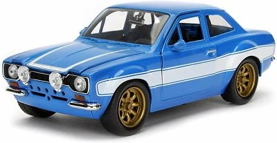 Jada Fast And Furious Brian'S Ford Escort RS 2000 Mk1 Modello In Metallo - 99572 - Immagine 1 di 4