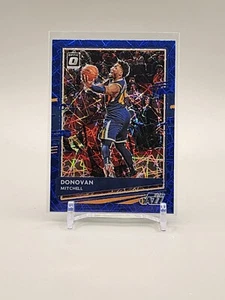 Donovan Mitchell 2020-21 Donruss Optic #30 azul velocidad Prizm - Imagen 1 de 2