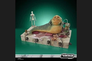 Star Wars Vintage 3.75 Jabba el Hutt Figura Set Ep6 El Retorno del Jedi - Imagen 1 de 10