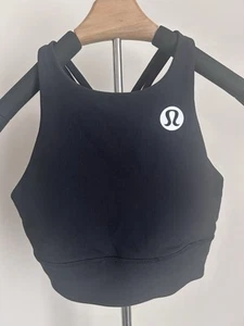 lululemon Women’s Bra High Neck Energy Tough Size 6 - Picture 1 of 10