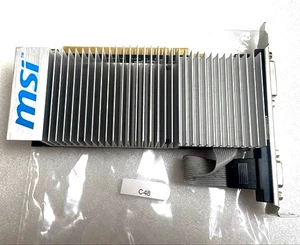 MSI Nvidia GeForce 210 1GB DDR3 N210-MD1GD3H/LP PCI-e HDMI DVI VGA Graphics Card - Picture 1 of 10