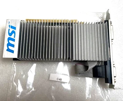 MSI Nvidia GeForce 210 1GB DDR3 N210-MD1GD3H/LP PCI-e HDMI DVI VGA Graphics Card - Image 1 of 4
