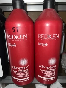 2- Redken Color Extend Magnetic Conditioner- 33.8oz Sulfate Free New - Picture 1 of 2