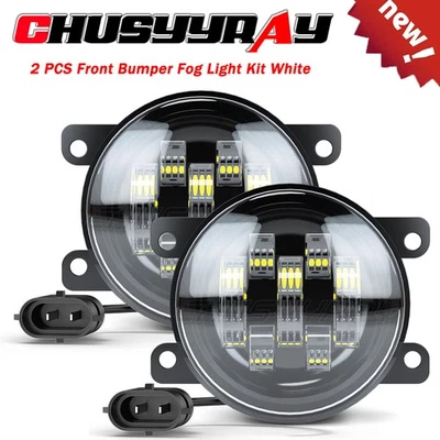 Pair Fog Light Driving Lamp super bright white Fit for 2011-2015 Nissan Leaf - Image 1 of 4