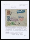 1932 Bolivia Cover Germany Graf Zeppelin S America Flight Mit Luftpost Airmail