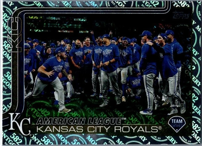 Bobby Witt Jr And Your Kansas City Royals 2025 Topps Base Insertos y Paralelos Foto 1 de 1