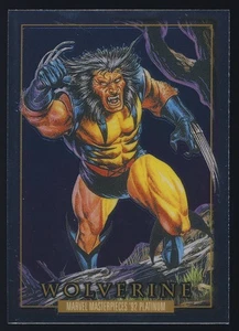2024 Skybox Marvel Masterpieces '92 Platinum Base Chrome Paper #94 Wolverine - Picture 1 of 2