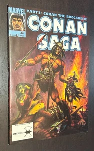 CONAN SAGA #44 (Marvel Comics 1990) -- VF/NM - Picture 1 of 3